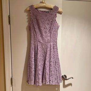 Sleeveless Lace Dress